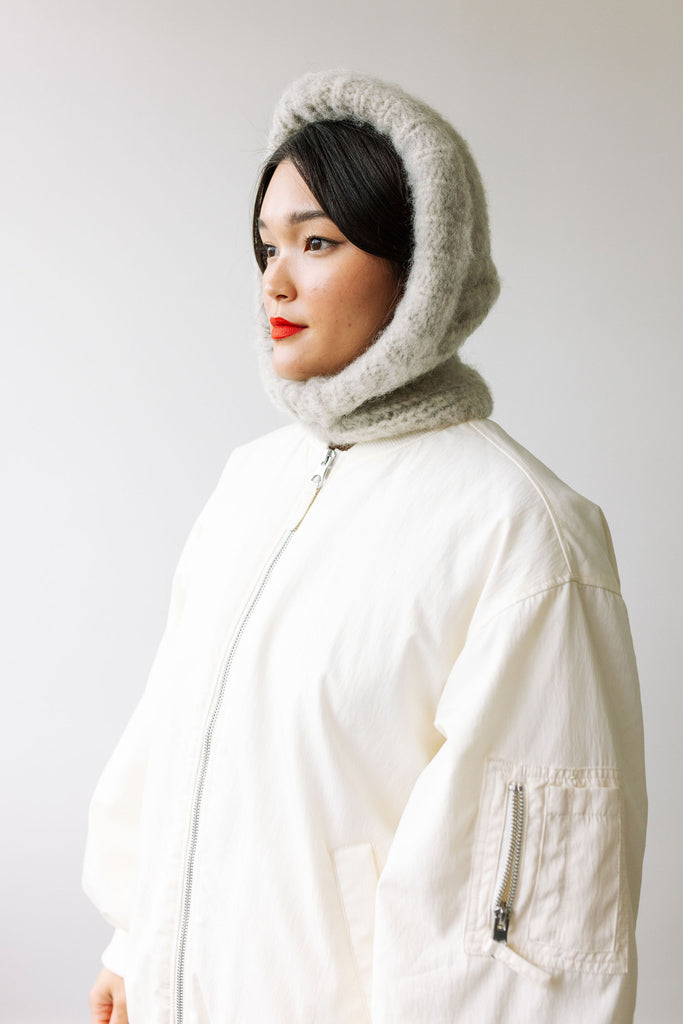 Hohto Hood (Light Grey) by MYSSY