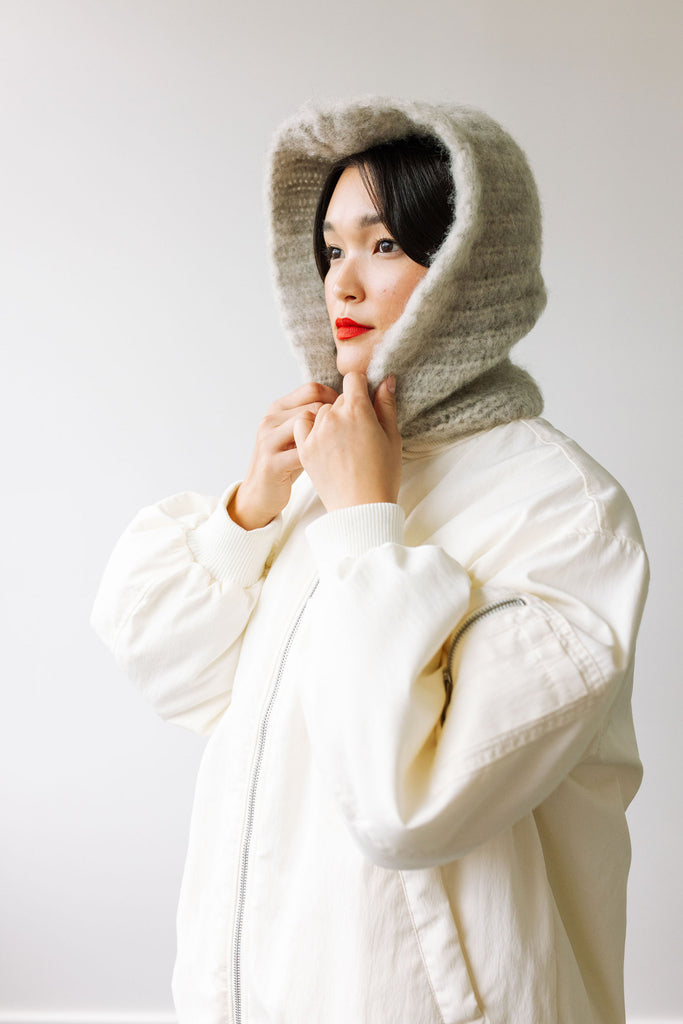 Hohto Hood (Light Grey) by MYSSY