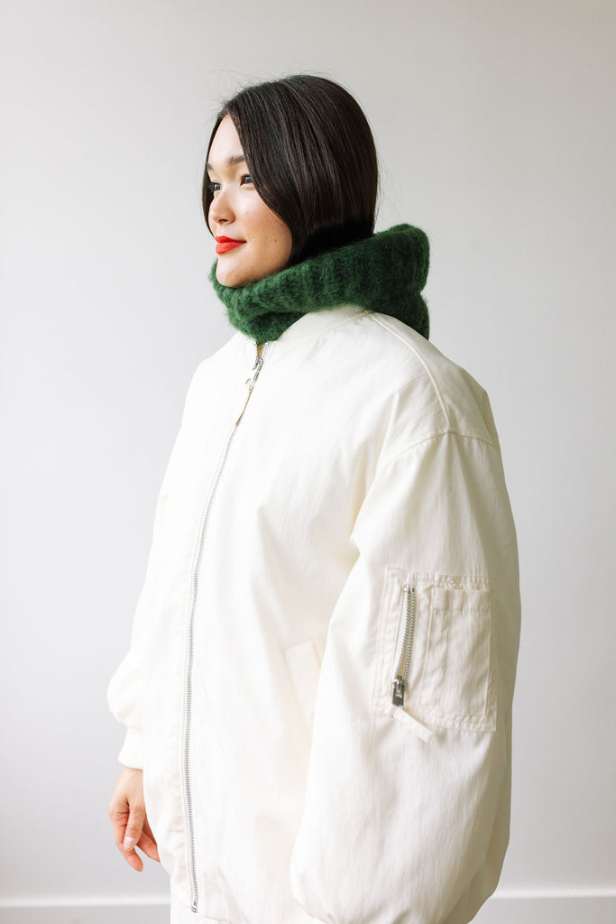 Hohto Hood (Green) by MYSSY