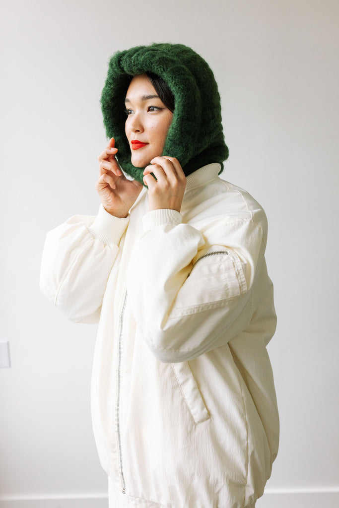 Hohto Hood (Green) by MYSSY