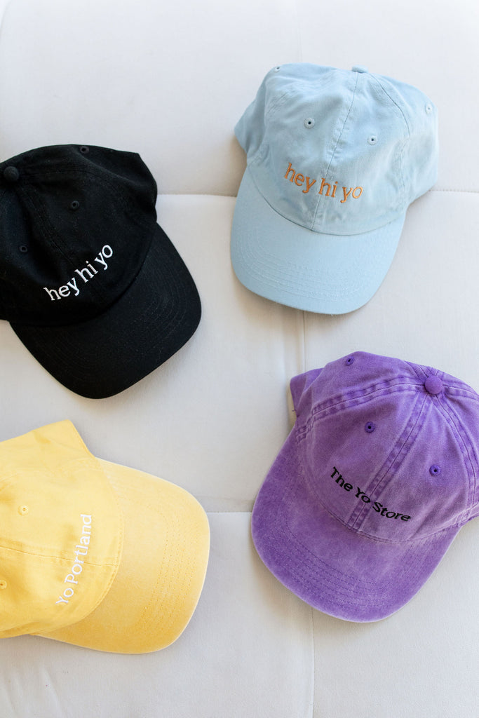 The Yo Store Cap (Purple) by Intentionally Blank