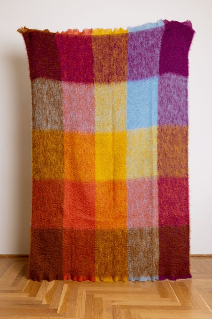 Mohair Throw (Ref4030) by Mantas Ezcaray