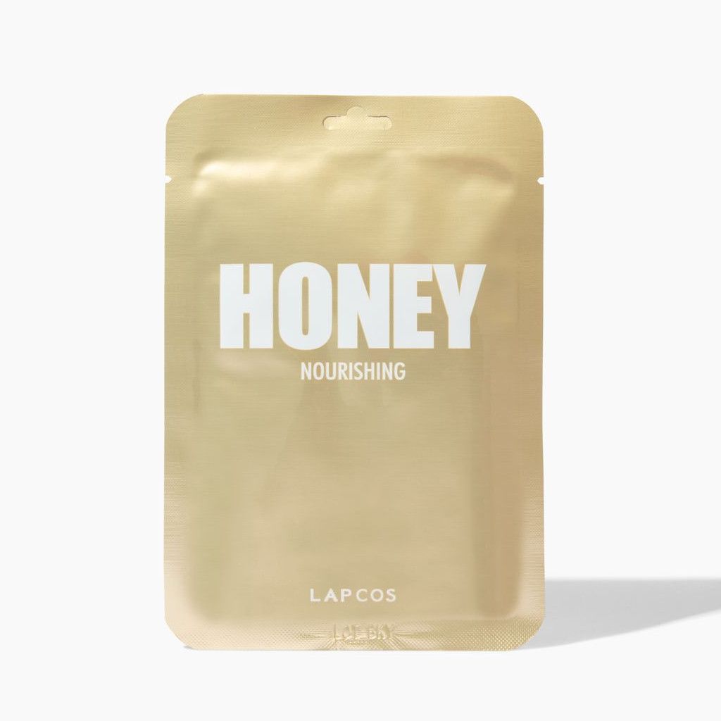 5-Pack Sheet Face Mask (Honey) by LAPCOS