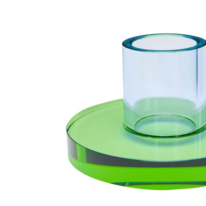 Astra Candlestick Holder (Green) by Yo Home