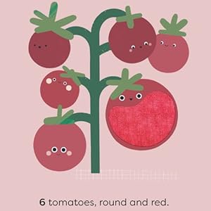 Fruits & Veggies: Touch-and-Feel First Numbers by Tinies Books