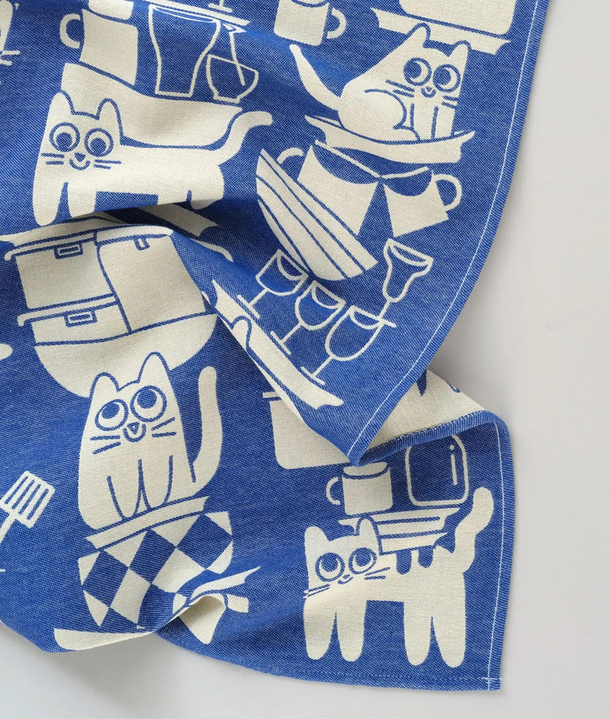 Kitchen Cats Tea Towel by Wrap