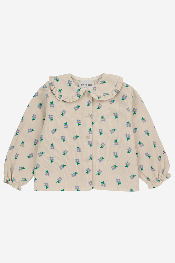 Pansy Flower Blouse (Baby) by Bobo Choses