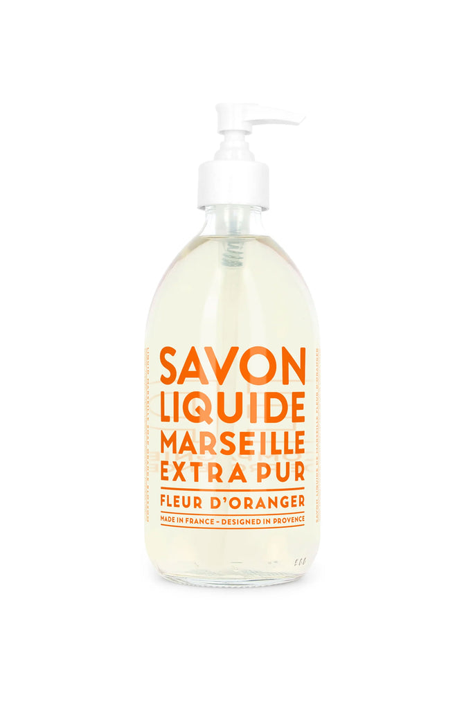 Large Liquid Marseille Soap (Orange Blossom) by Cie Luxe