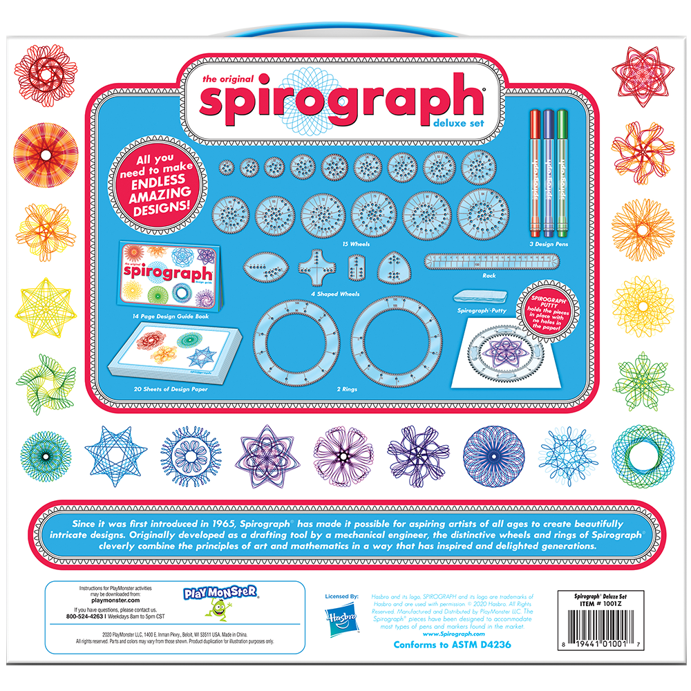 Spirograph Deluxe Set by Play Monster