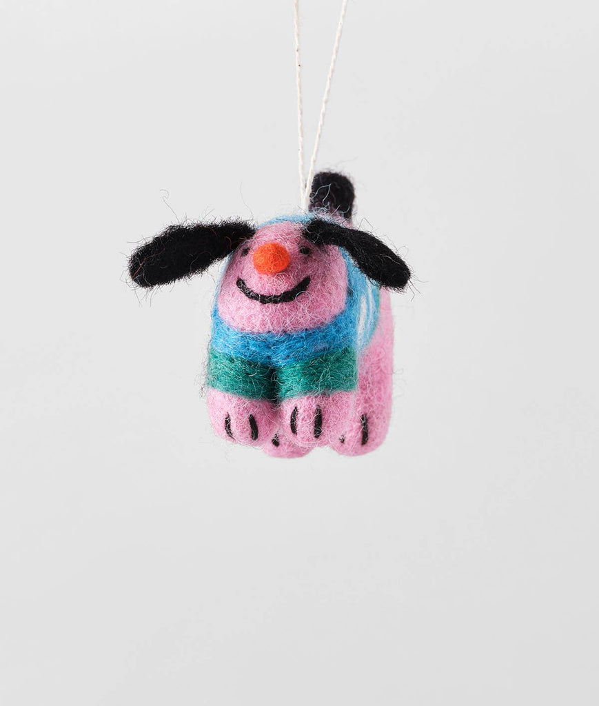 Hanging Felt Ornament (Stumpy) by Wrap