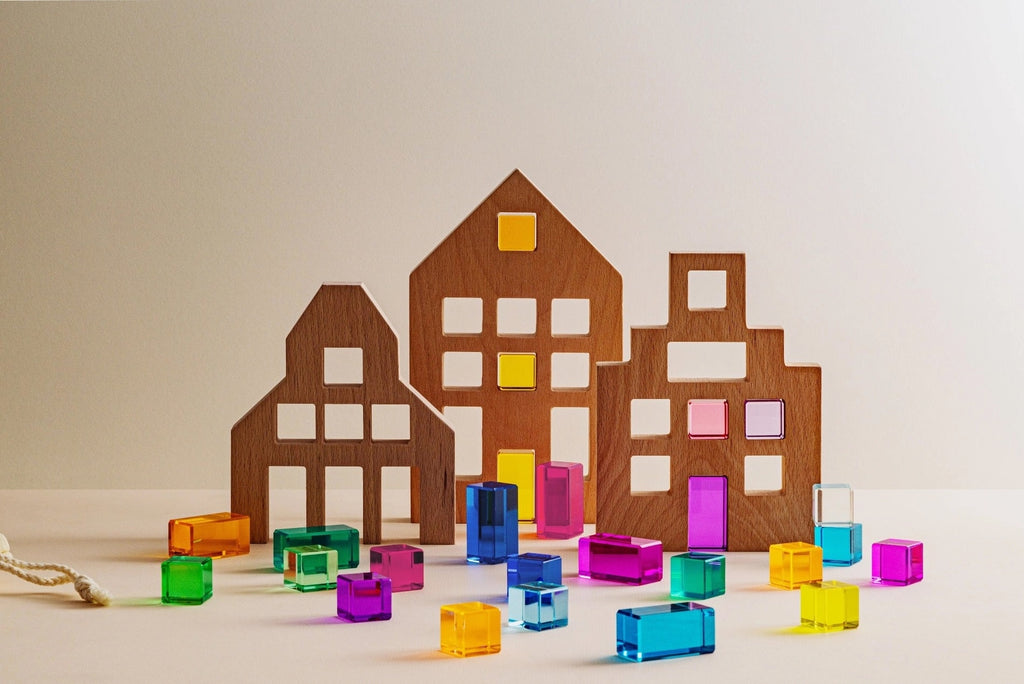 Riley City Blocks & Gems Set by Maison Rue