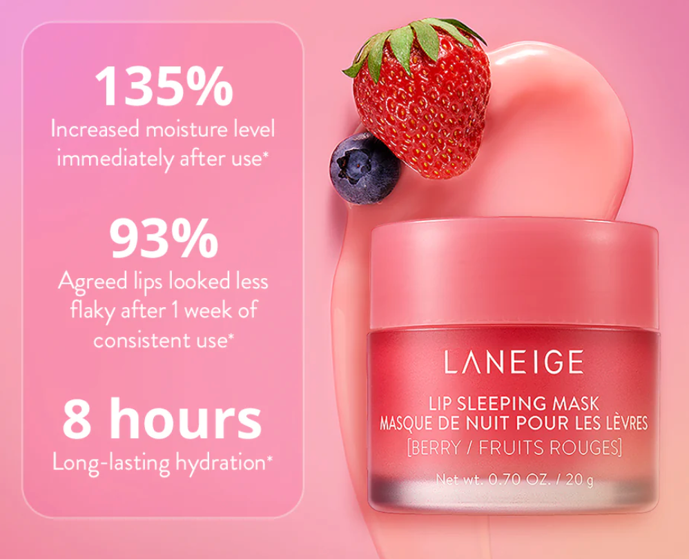 Mini Lip Sleeping Mask Treatment (Berry) by LANEIGE