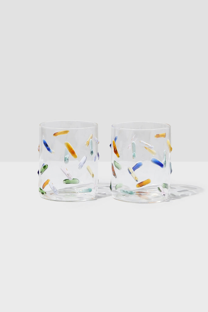 Confetti Glass Set by Yo Home