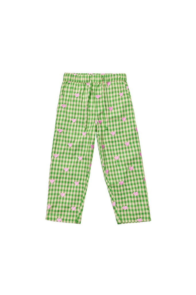 Becca Pants (Green Gingham) by Flöss