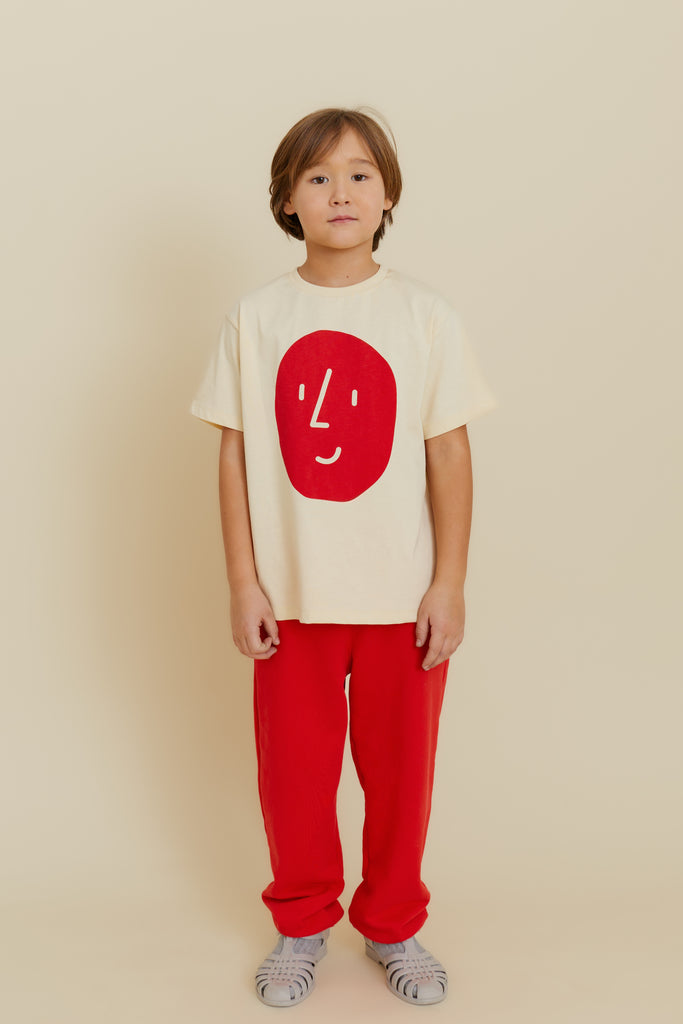 Potato Tee (Red) by OXOX CLUB