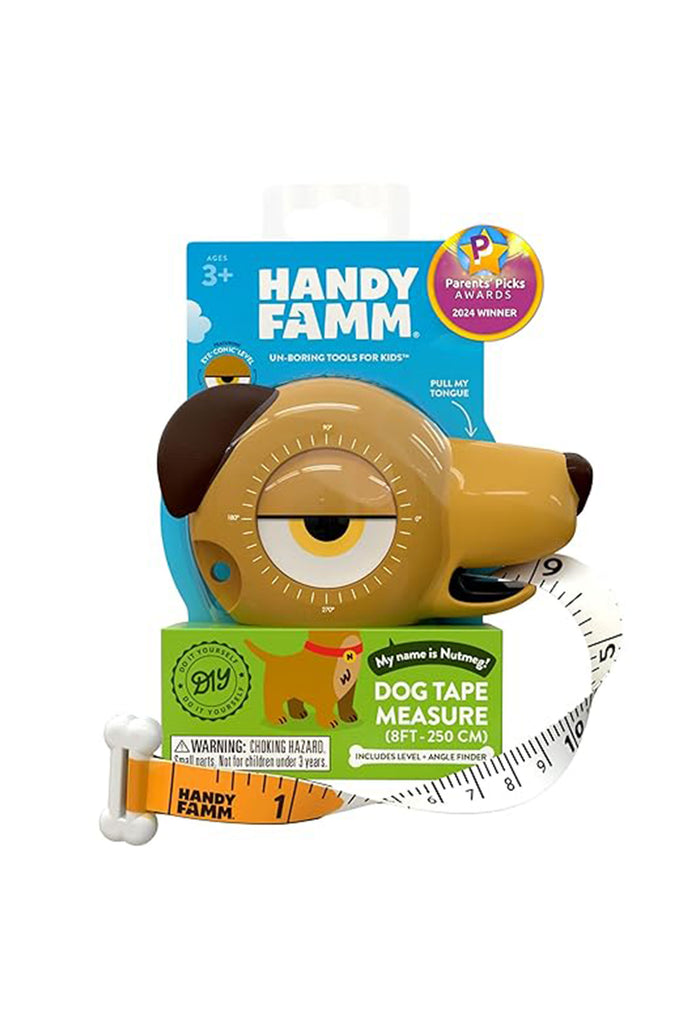 Dog Tape Measure (Nutmeg) by Handy Famm