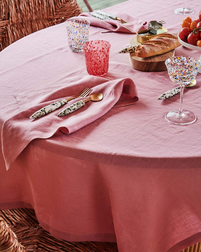 Linen Tablecloth (Peony) by Kip & Co