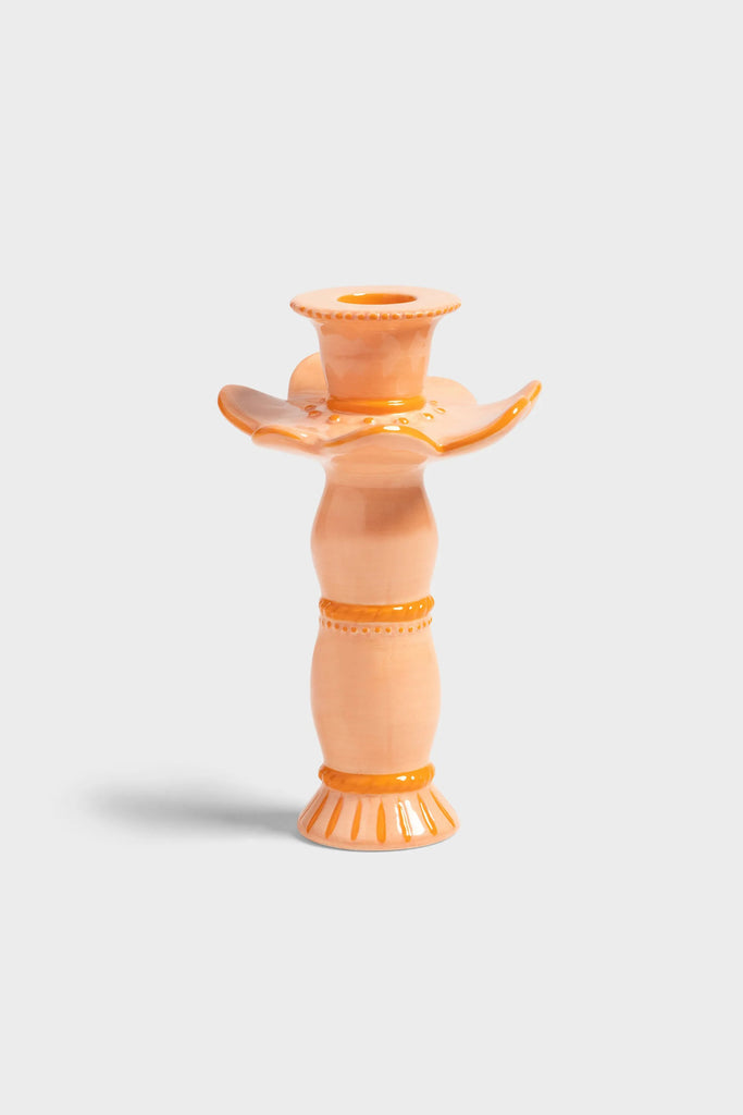 Posy Candle Holder (Orange) by Yo Home