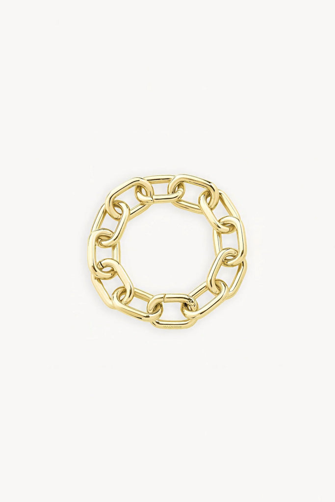 Interchangeable Link Bracelet (Gold) by Machete