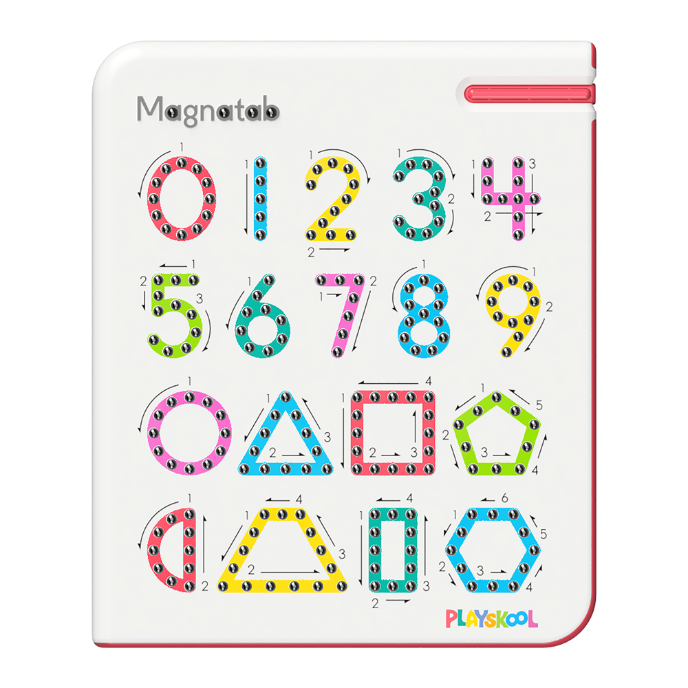 Playskool Magnatab Numbers & Shapes by Kid O