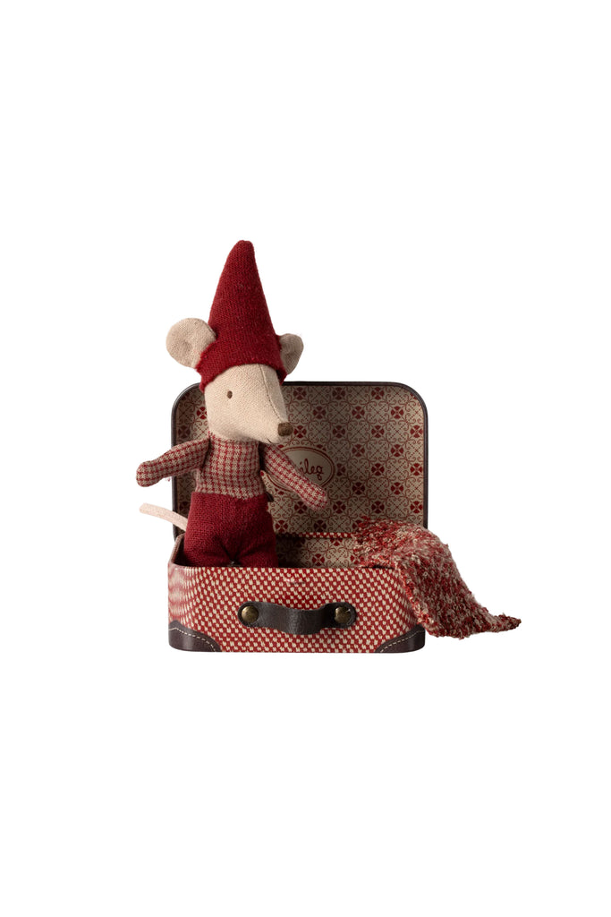 Baby Christmas Mouse Suitcase by Maileg