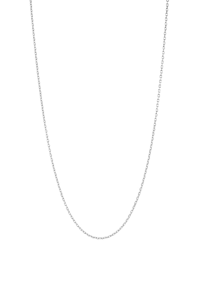 Chain 65 Adjustable Necklace (Silver) by Maria Black