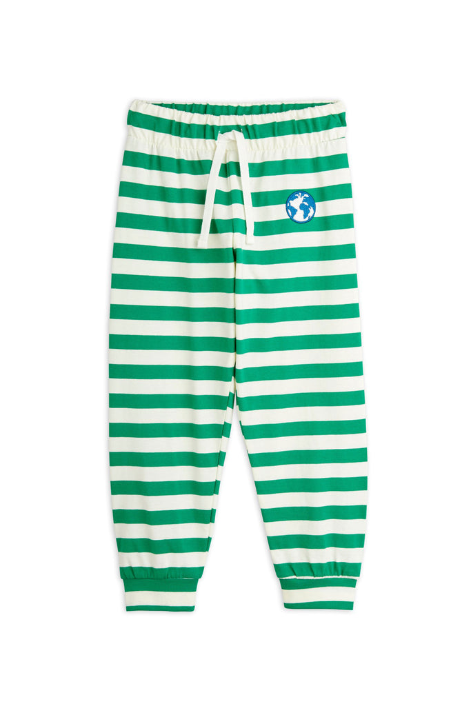 Stripe Trousers by Mini Rodini