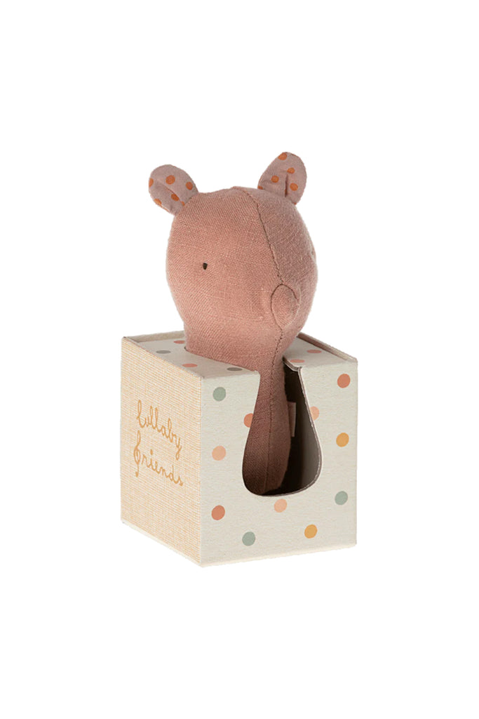 Lullaby Friends Rattle (Piggy) by Maileg