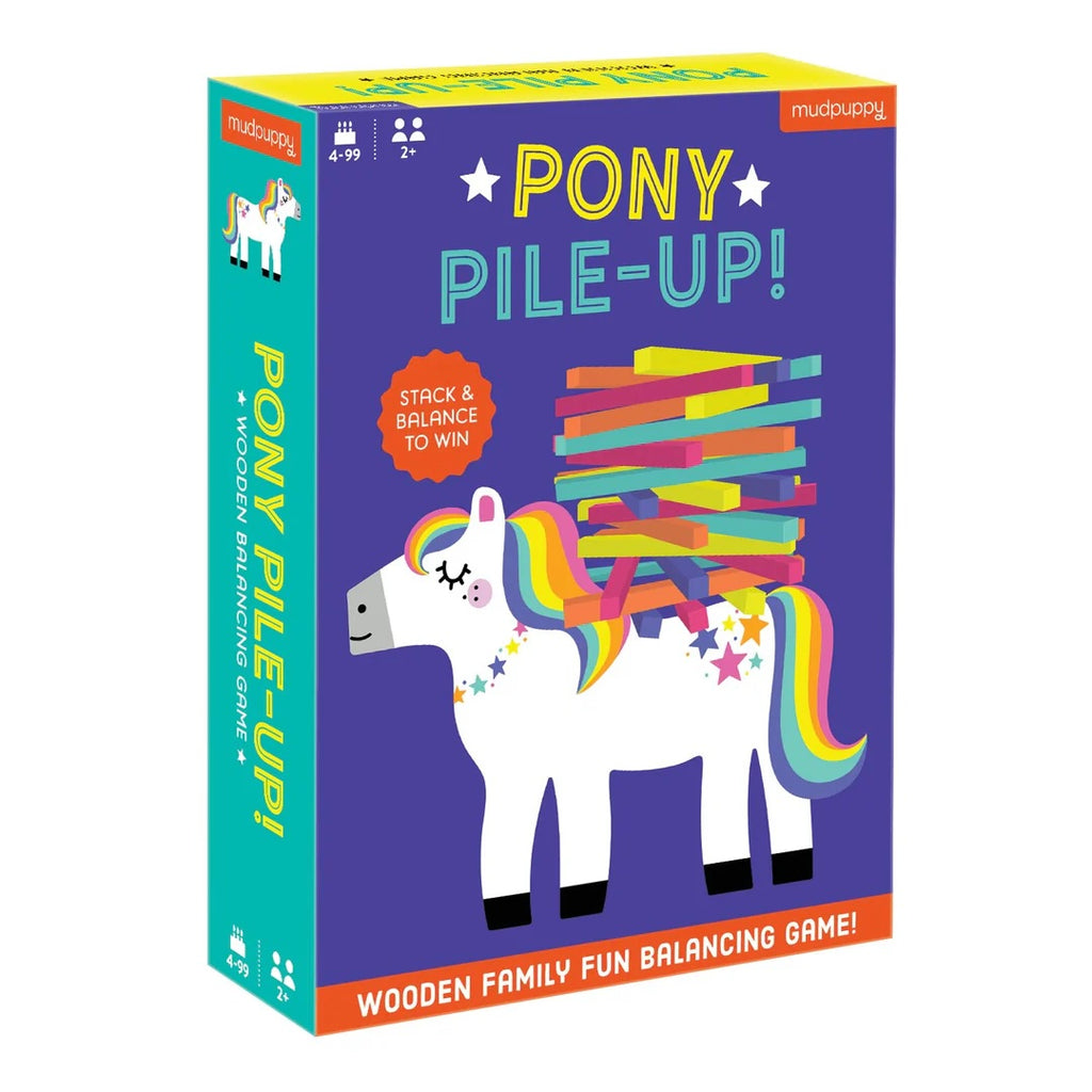 Wooden Balancing Game (Pony) by Mudpuppy