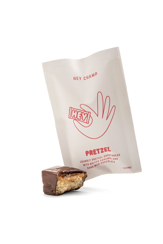 Pretzel Candy Bar by Hey Champ