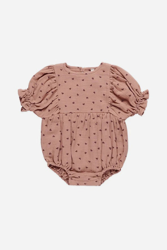 Cosette Romper (Hearts) by Quincy Mae