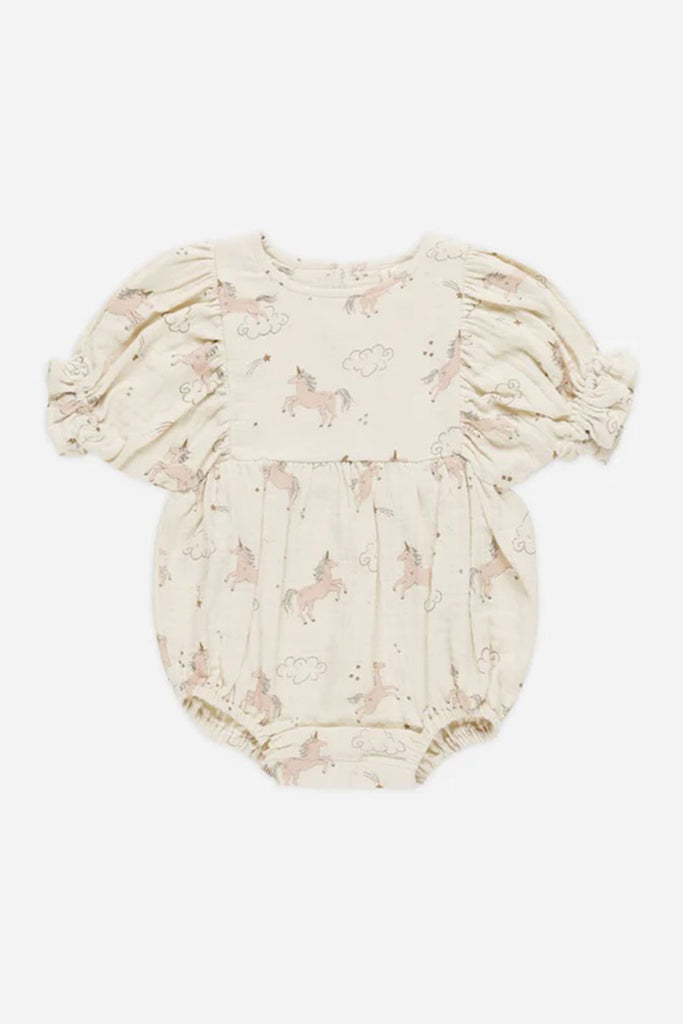 Cosette Romper (Unicorns) by Quincy Mae