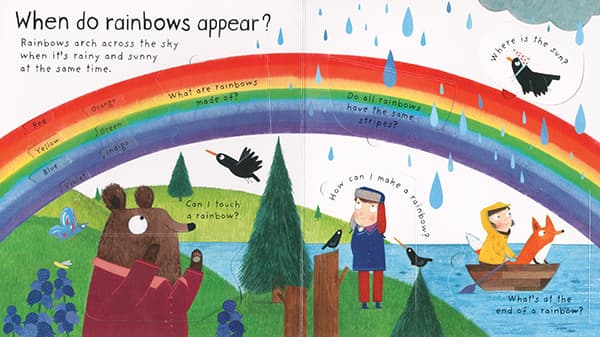 What Makes Rain: Lift The Flap First Q&A by Tinies Books