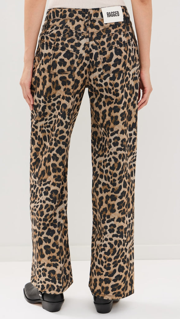 Leopard Release Jean by The Ragged Priest