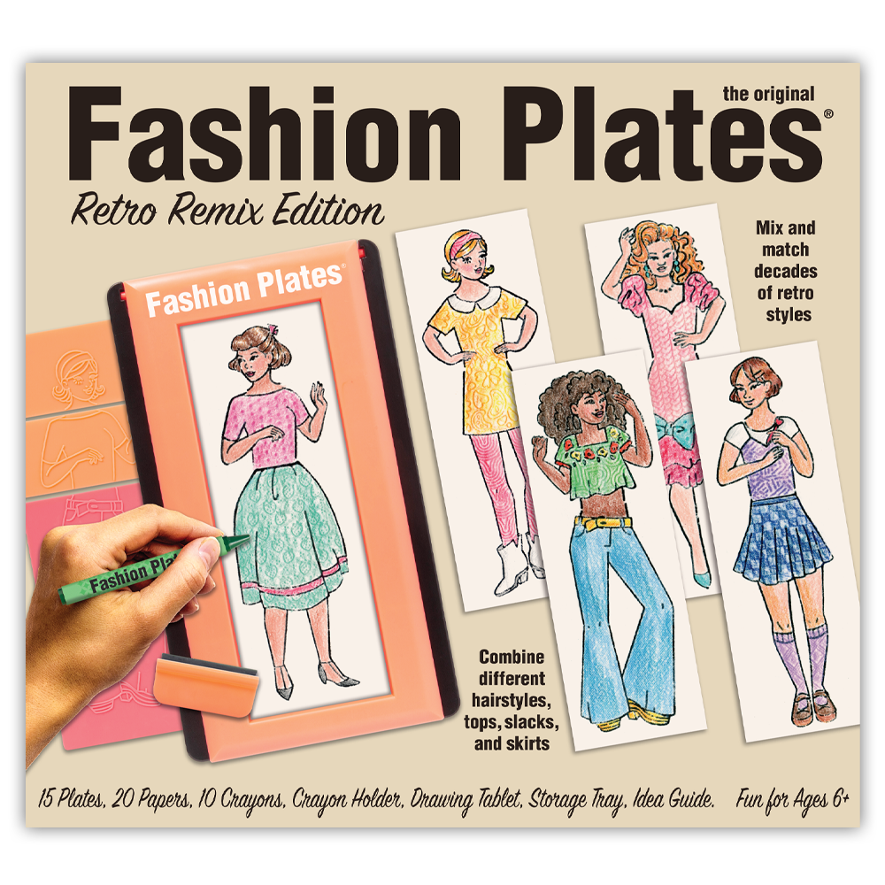 Fashion Plates Retro Remix by Play Monster