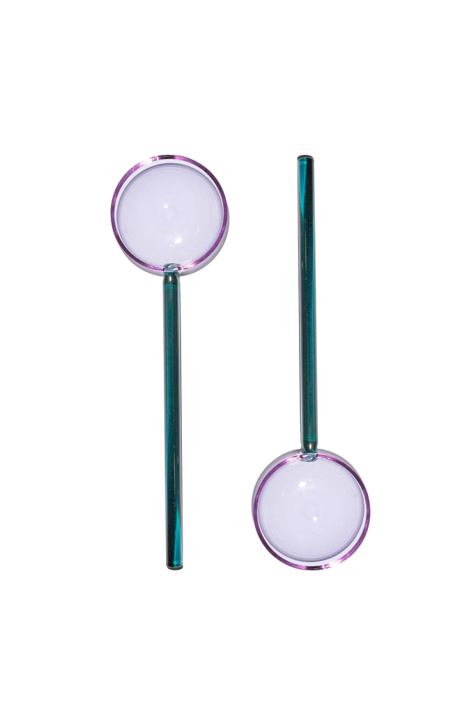 Salad Servers (Lilac/Teal) by Yo Home