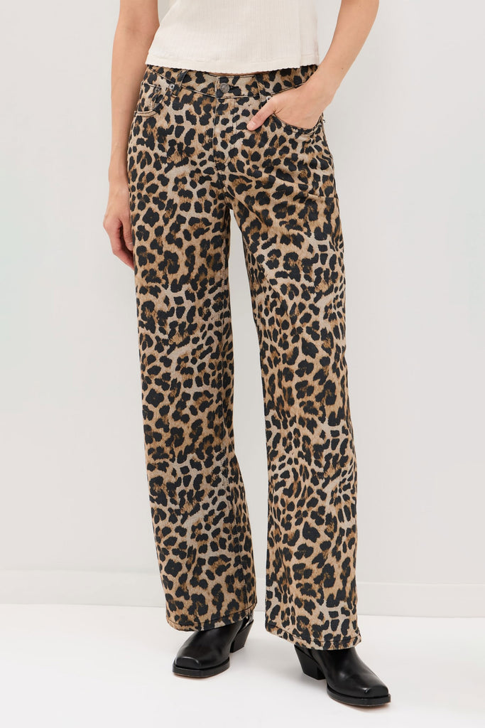 Leopard Release Jean by The Ragged Priest