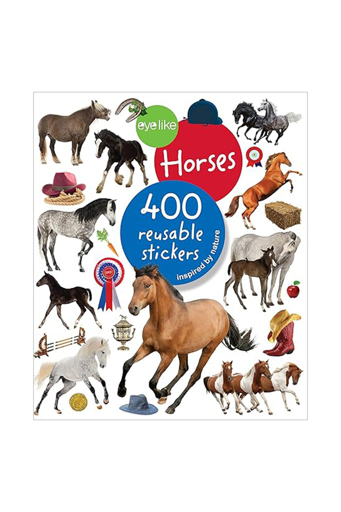 400 Reusable Stickers (Horses) by Tinies Books