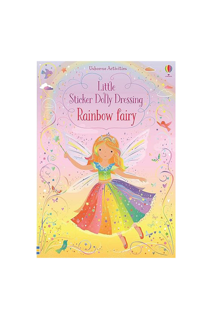 Little Sticker Dolly Dressing (Rainbow Fairy) by Tinies Books