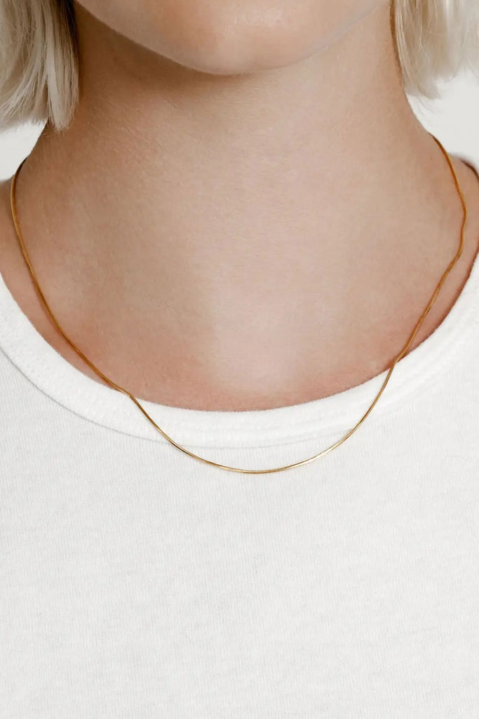 Sylvie Necklace (Gold) by Wolf Circus