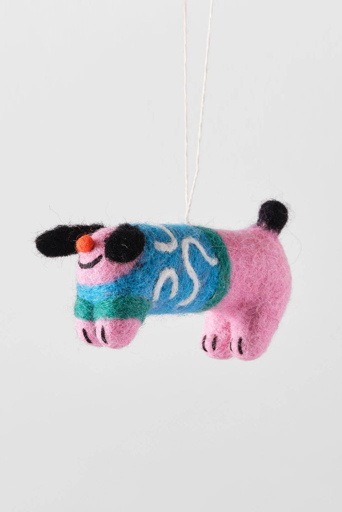 Hanging Felt Ornament (Stumpy) by Wrap