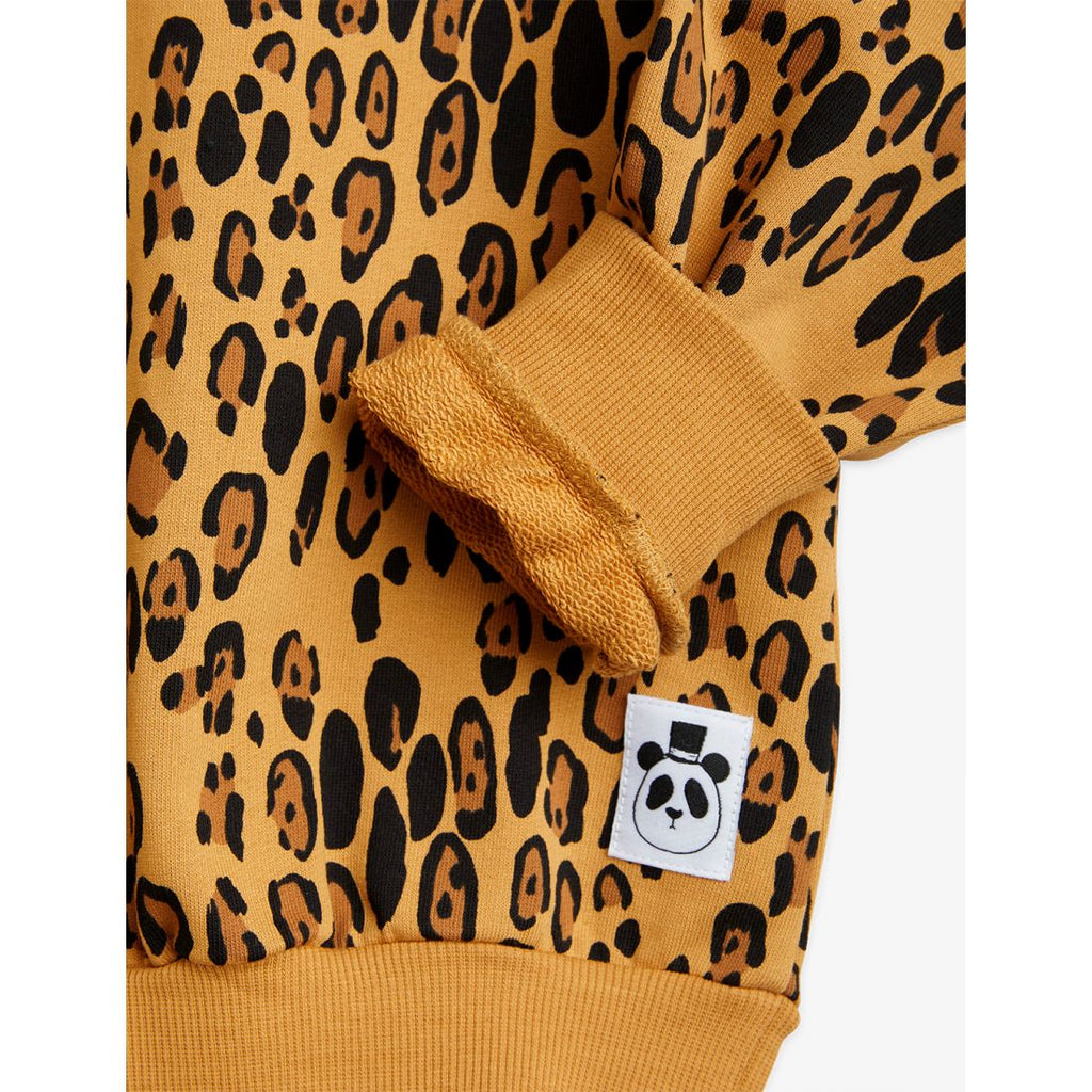 Basic Leopard Sweatshirt by Mini Rodini