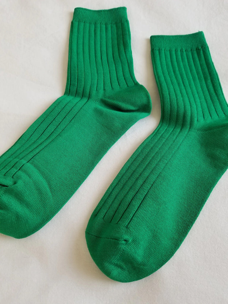 Her Socks (Kelly Green) by Le Bon Shoppe