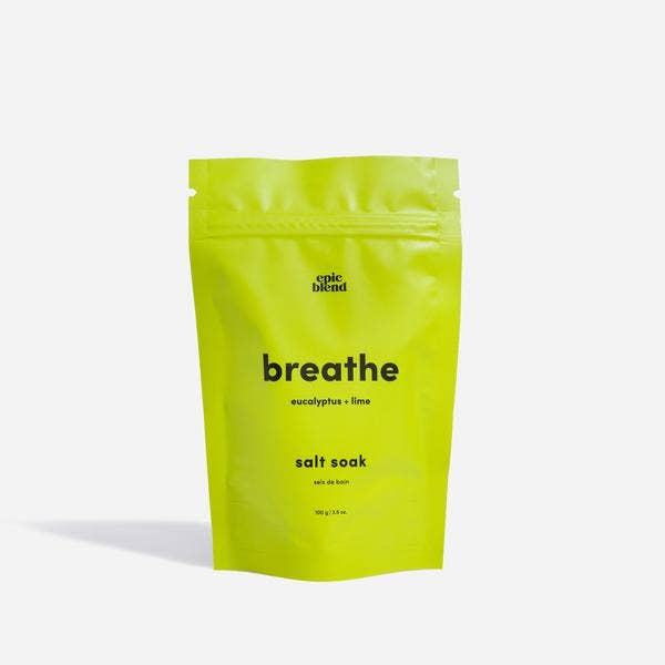 Breathe Bath Salt Soak: 3.5oz by Epic Blend