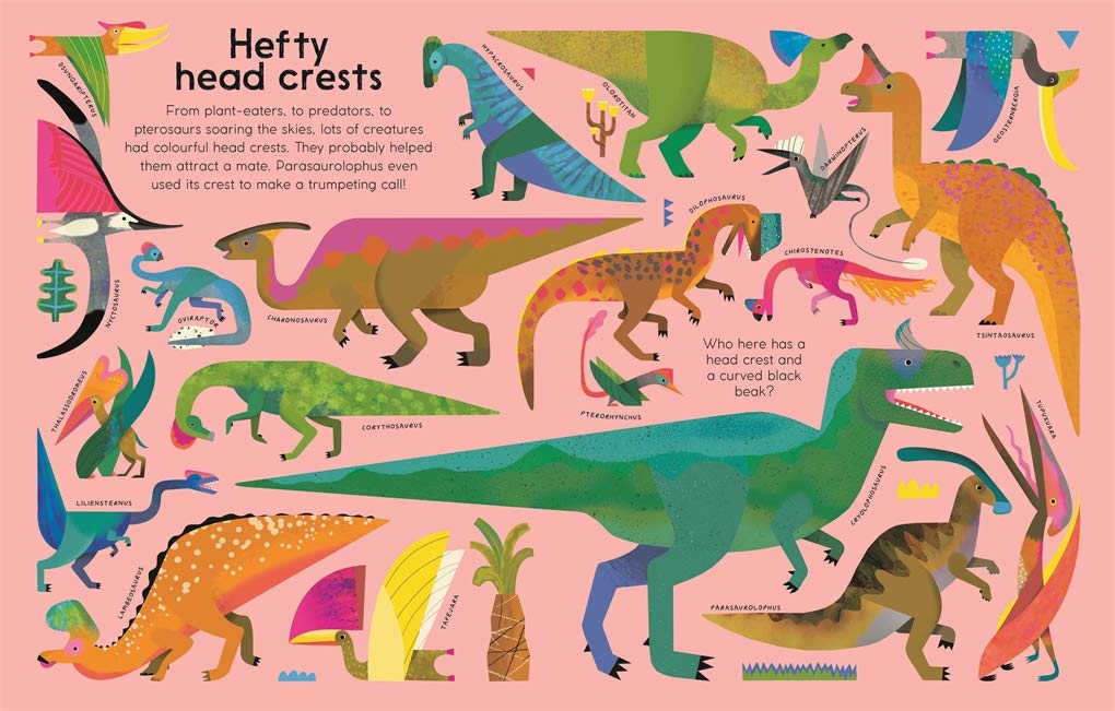 CREATURE FEATURES : DINOSAURS by Tinies Books