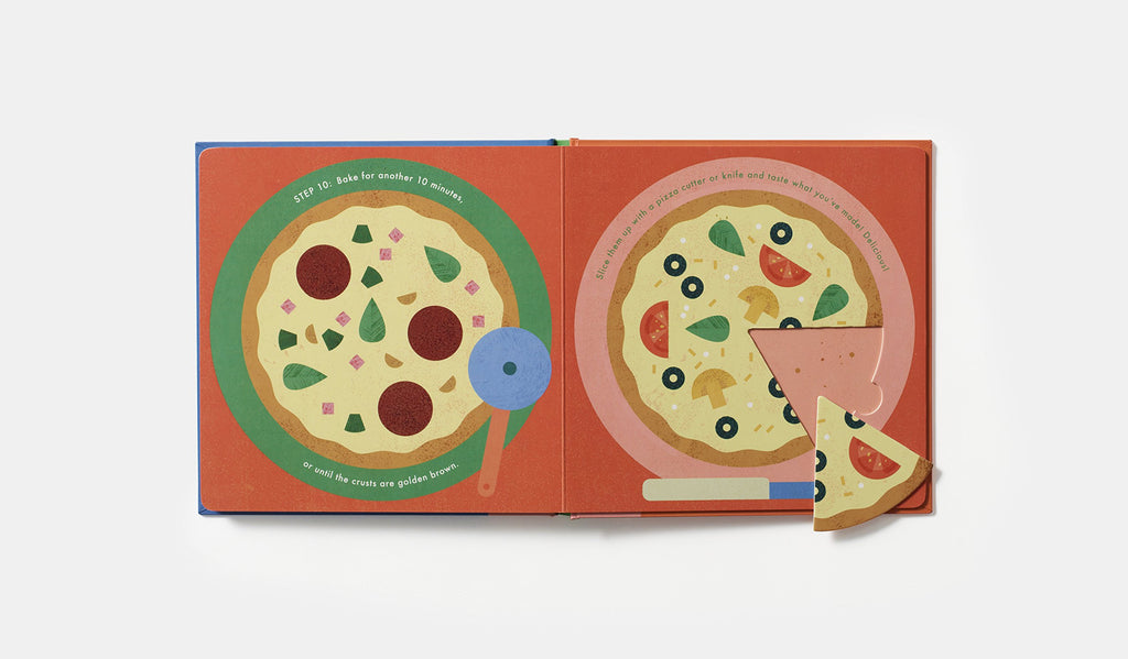 PIZZA! COOK IN A BOOK by Tinies Books