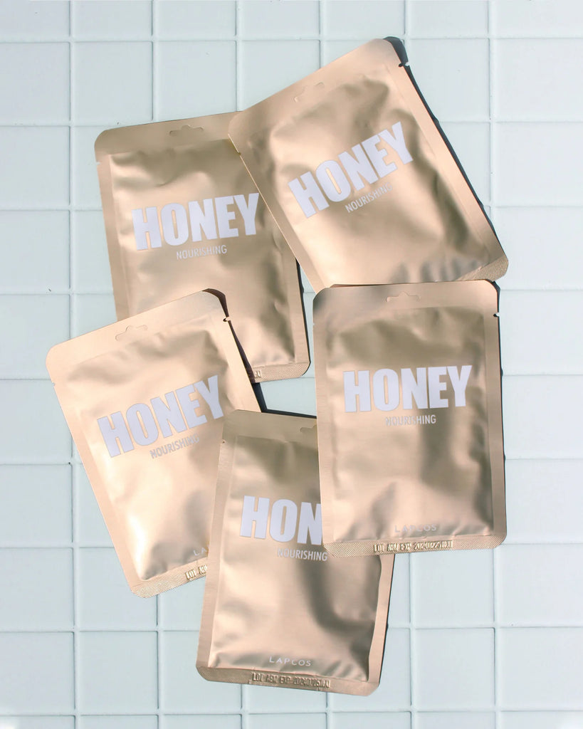 Sheet Face Mask (Honey) by LAPCOS