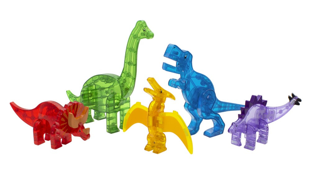 5-Piece Dino Set by Magna-Tiles