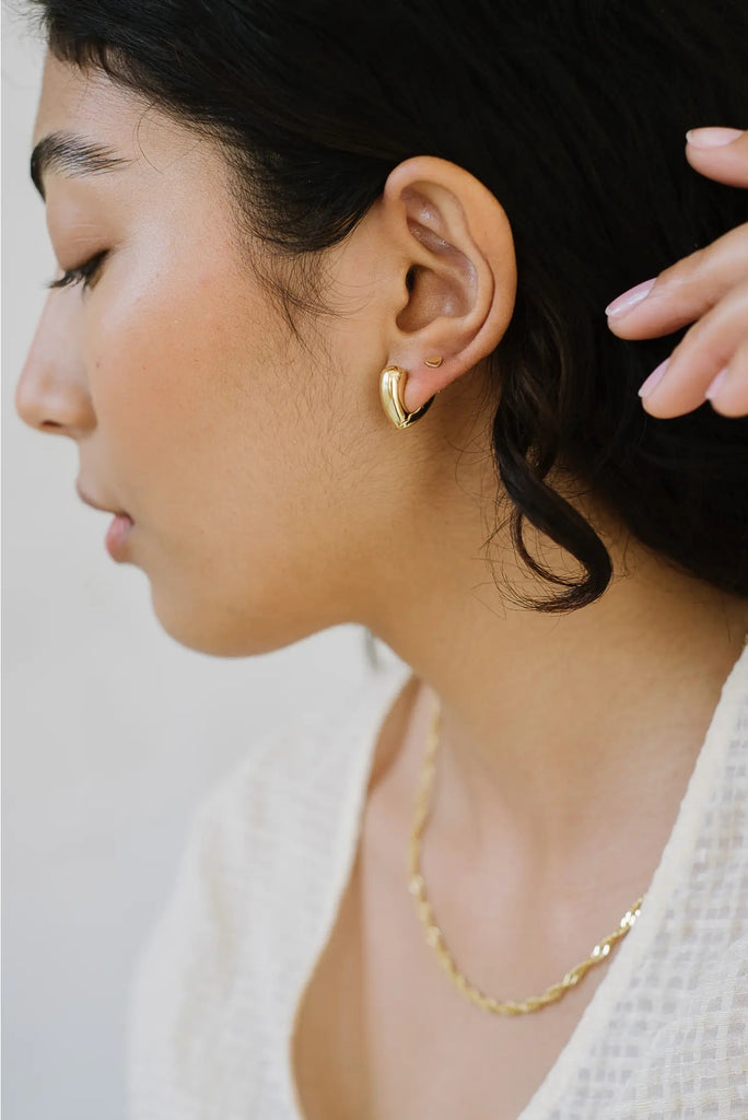 Joni Earrings (Gold) by Kara Yoo