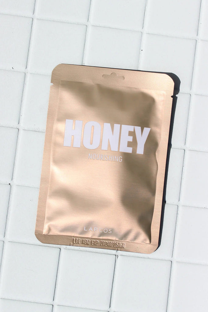 Sheet Face Mask (Honey) by LAPCOS